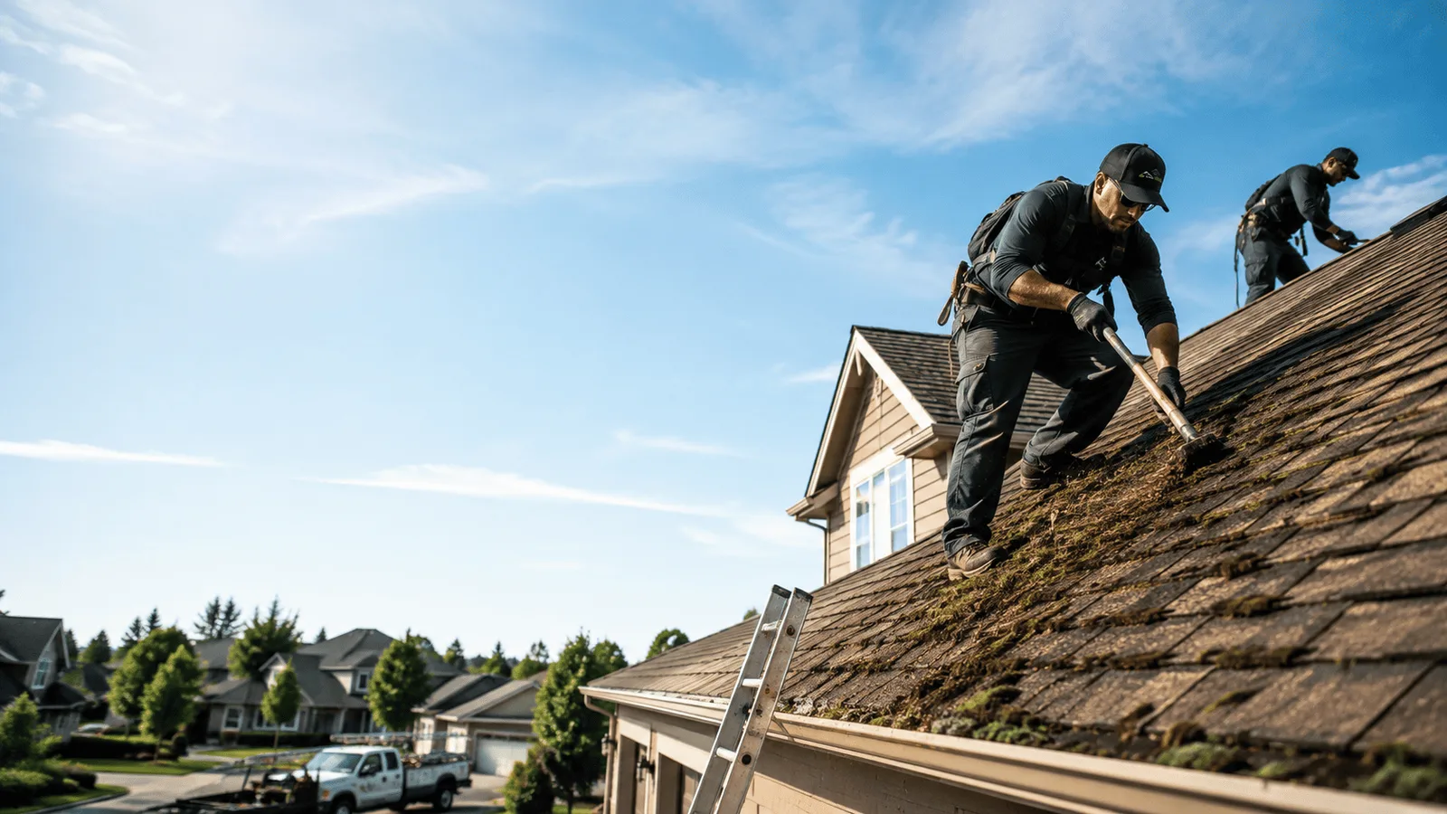 Roof Moss Removal in New Berlin, WI near me